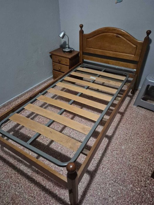 Cama solteiro como novav