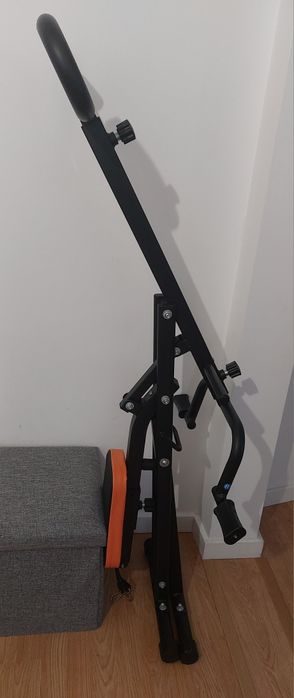 Máquina Musculação Carga Máxima 120 kg Total Crunch Rider Ab Booster