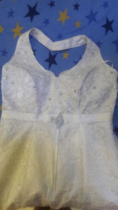 продам шикарне весільне випускне плаття 46-52