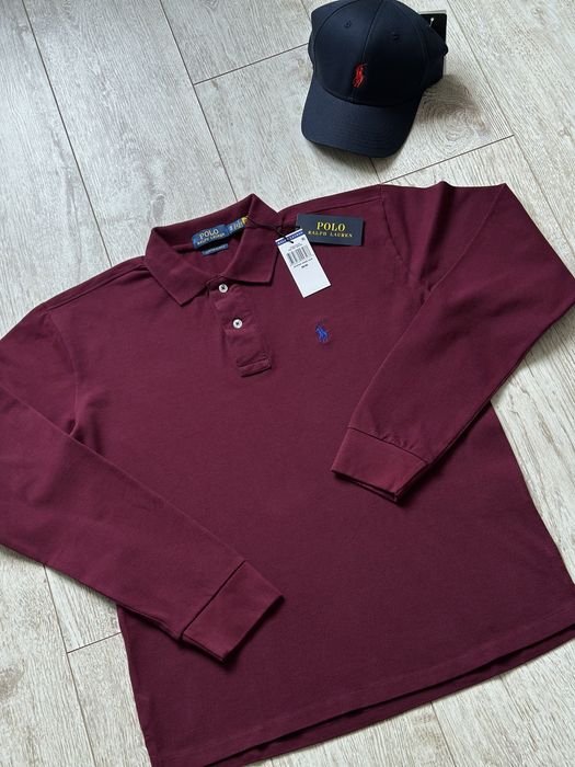 Polo Ralph Lauren поло з довгим рукавом, бавовна M, L, XL