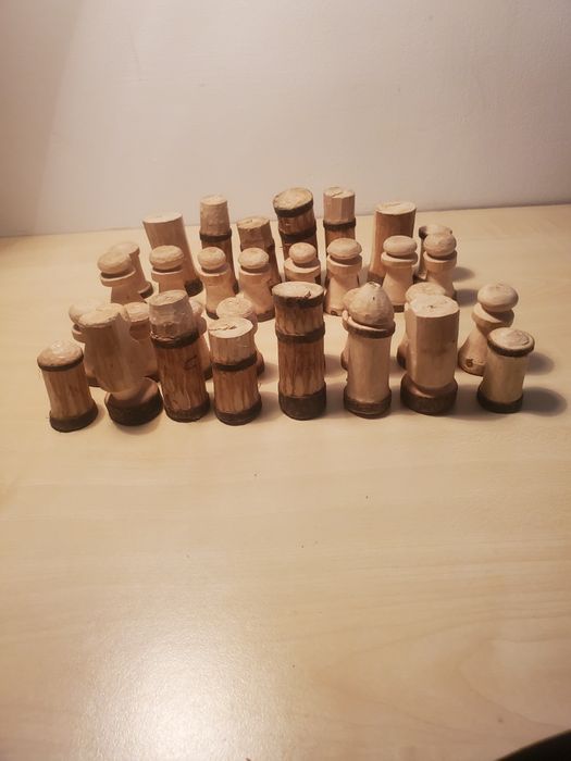 Drewniane szachy