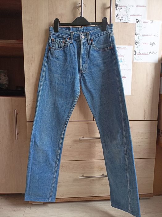 Jeansy straight - klasyczne / Levi's / roz. XS