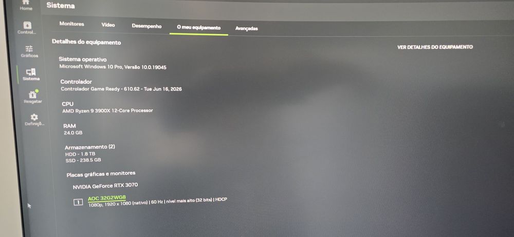 Pc gaming Asus Tuf ryzen 9 & RTX