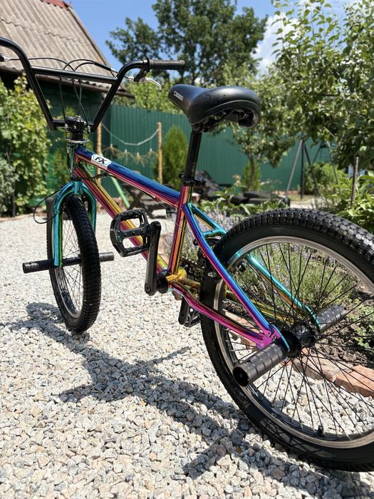 Велосипед BMX радужный