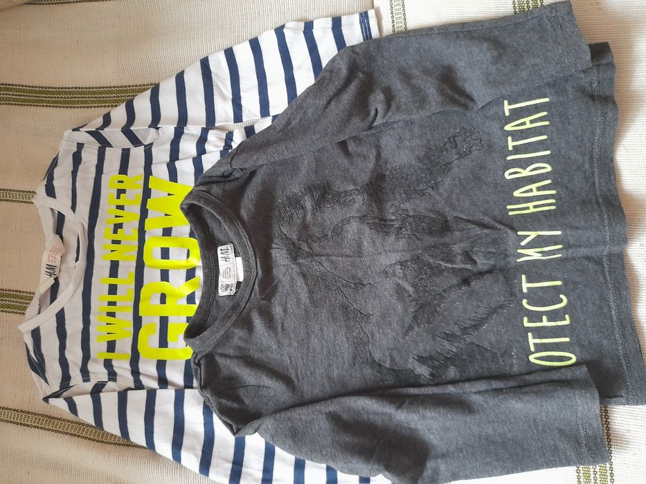 2 T-shirty chłopięce rozmiar 104