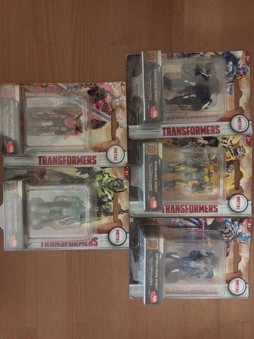 C NOVOS e SELADOS - Coleção Transformers Metal Robots e Auto (8)