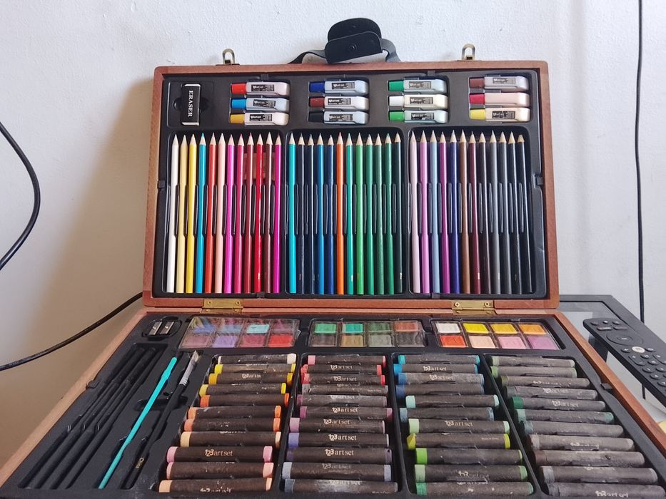 Vendo material de pintura da marca 123artset
