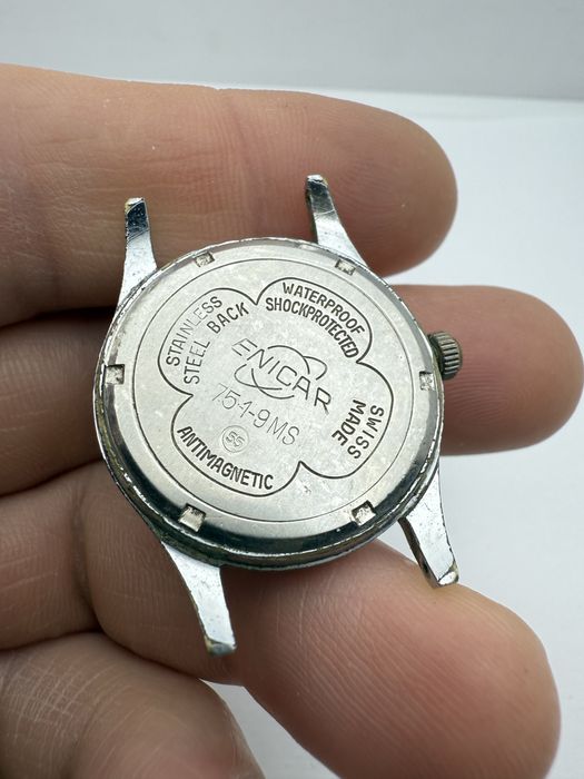 Zegarek Damski Enicar cal.AR 980 na części
