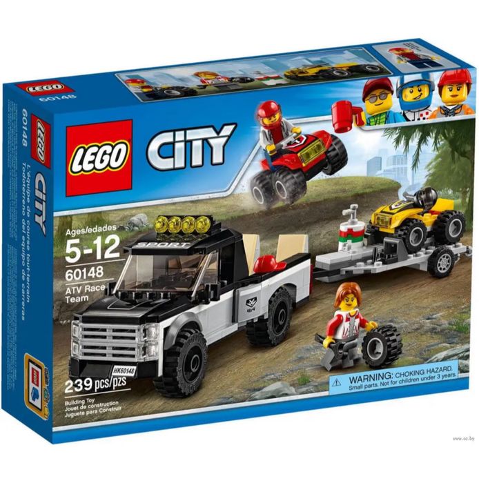 Набір Lego city 60148 (гоночна команда) оригінальний