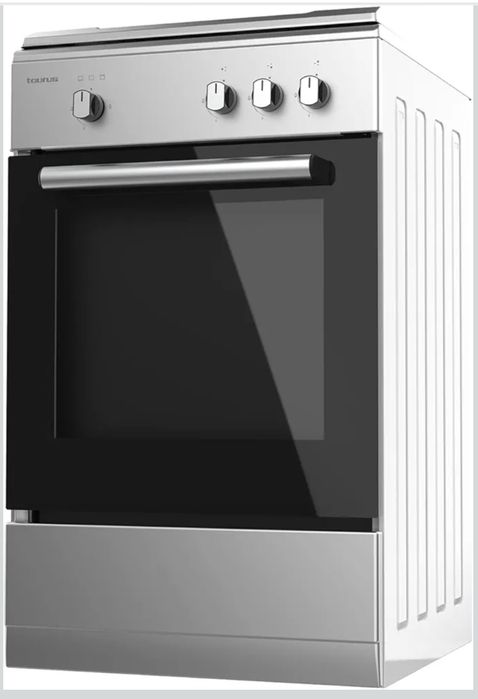 Fogão Taurus inox a gás butano, com 3 queimadores, com garantia.