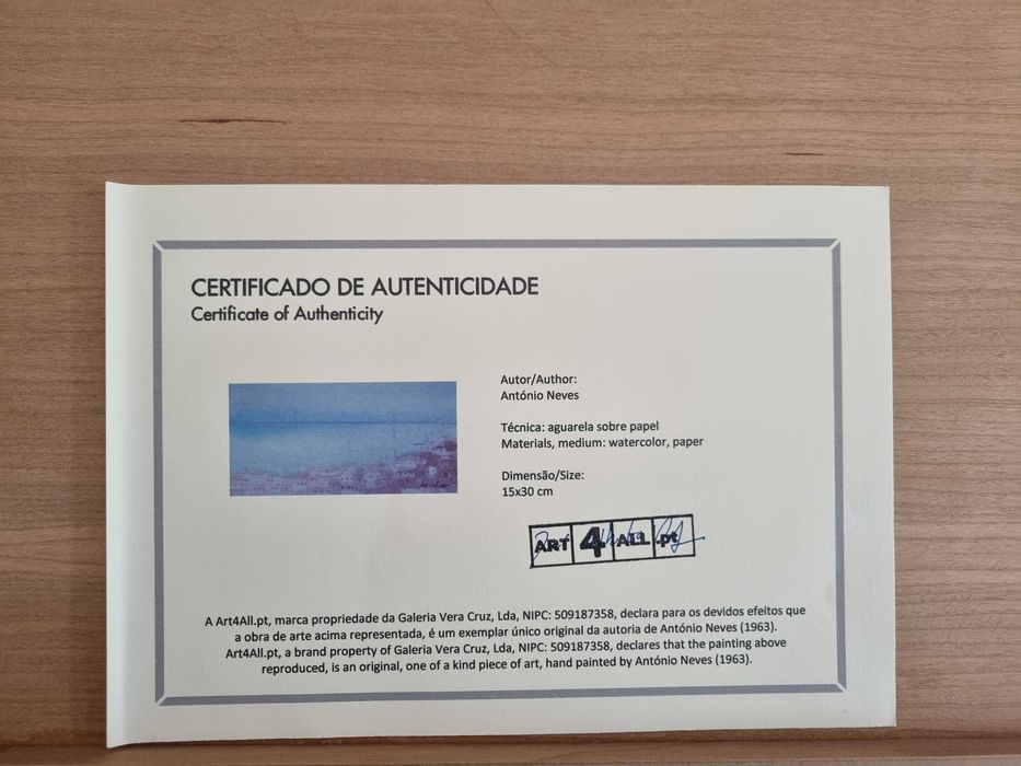 Vendo Aguarela ANTÓNIO NEVES