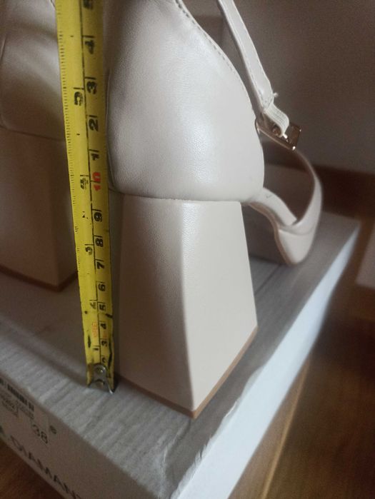 buty czółenka nowe 38