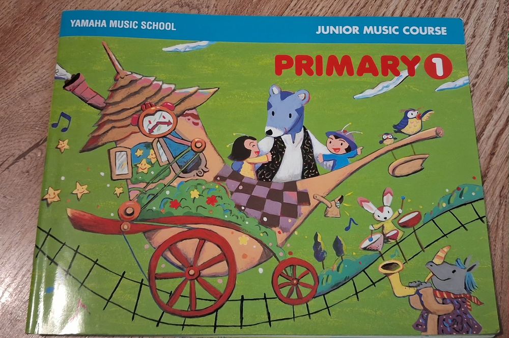 Książka do muzyki Yamaha music school junior music course primary 1