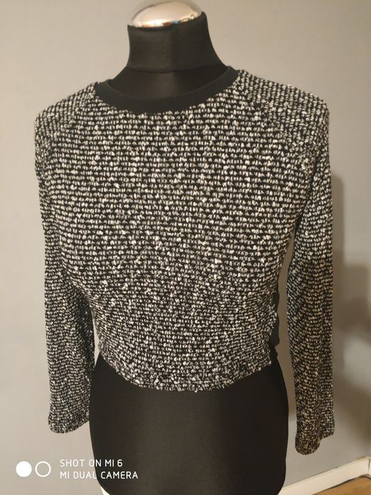 Bluzka z długim rękawem Crop top
