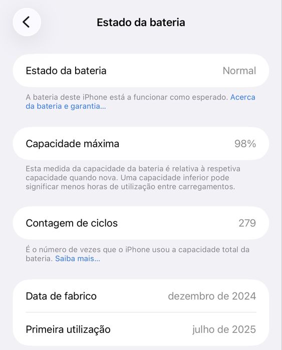 Iphone 16 Pro max 256 gb cinza c fatura