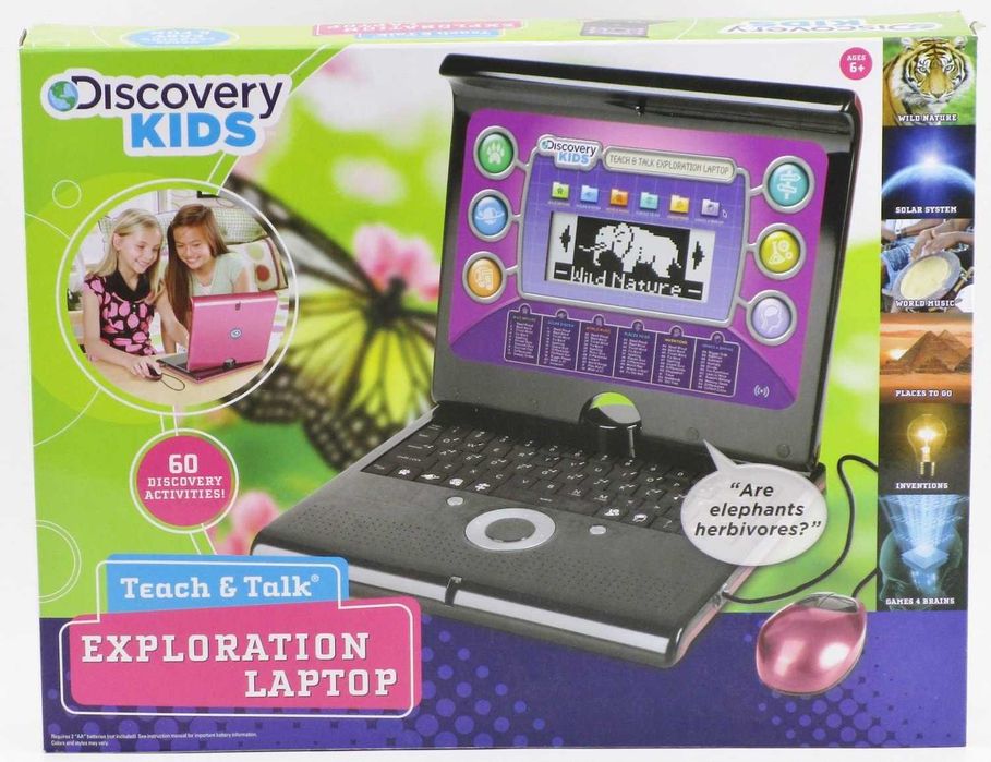 Discovery Kids Laptop Discovery Kids Teach 'n' Talk Exploration Laptop