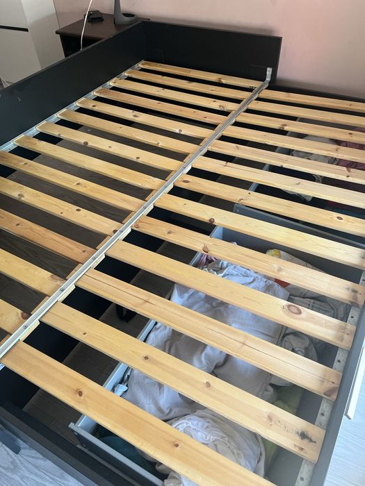 Cama extensível 3 em 1 preta 80x200