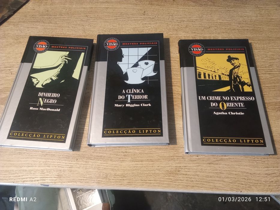 Livros Colecção Lipton Policiais