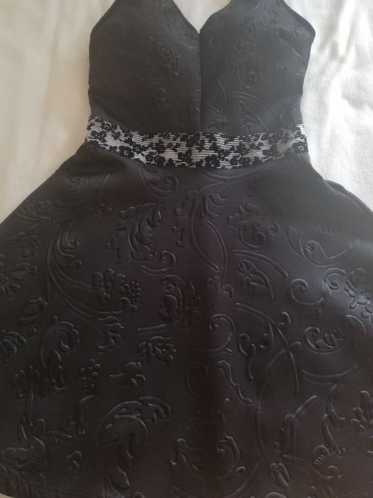 Vestido preto da Venca