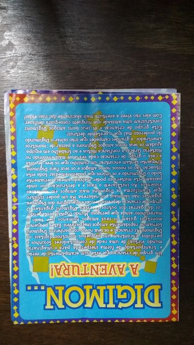 Caderneta Digimon (Bollycao)