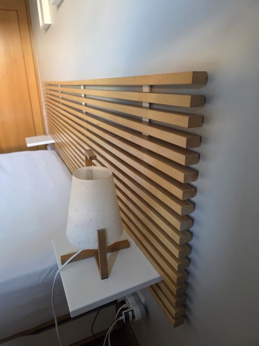 Cama e cabeceira MANDAL