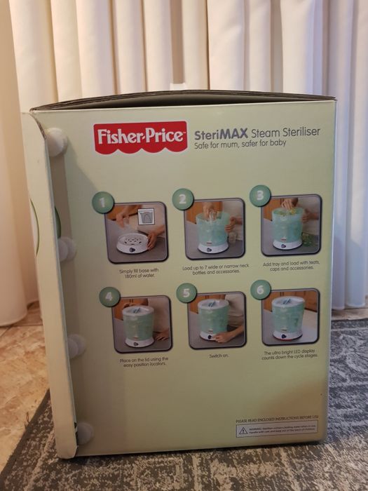 Esterilizador de biberões e chupetas