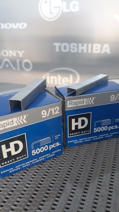Agrafos Rapid 9×12 / 9x8 (caixas 5000un)
