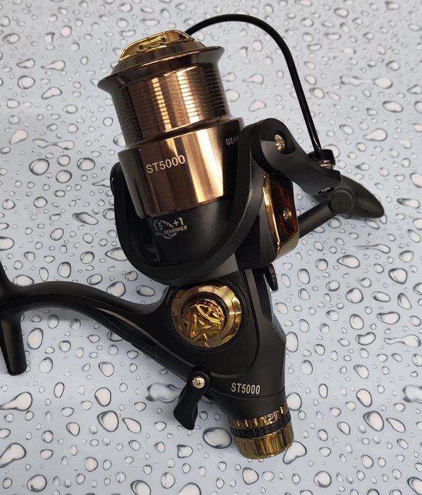 Катушка Feima ST 5000 5+1BB с бейтраннером низкопрофильная шпуля