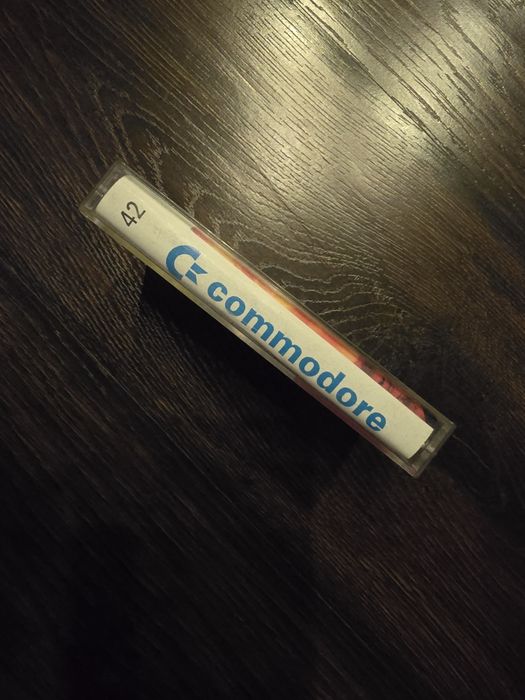 Gry na Commodore kaseta magnetofonowa