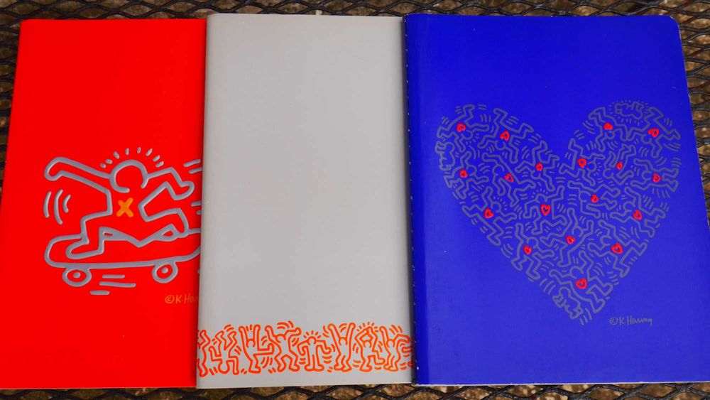 Cadernos Keith Haring tamanho A5 / Notebooks