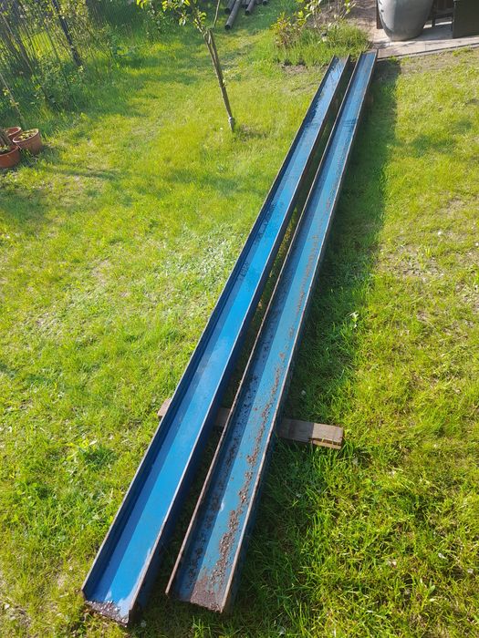 Dwuteownik stalowy 14 cm x 7 cm długość 440 cm