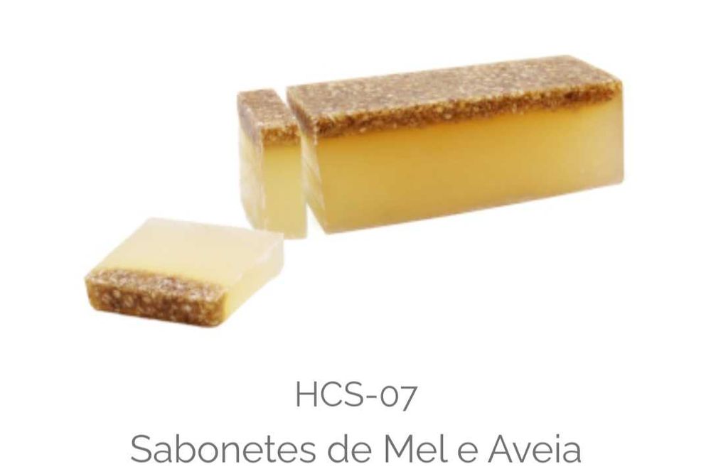 Barra de sabonete artesanal