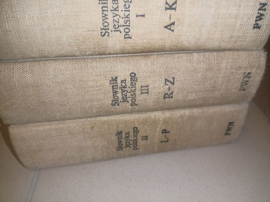 Słownik języka polskiego - PRL - III TOMY