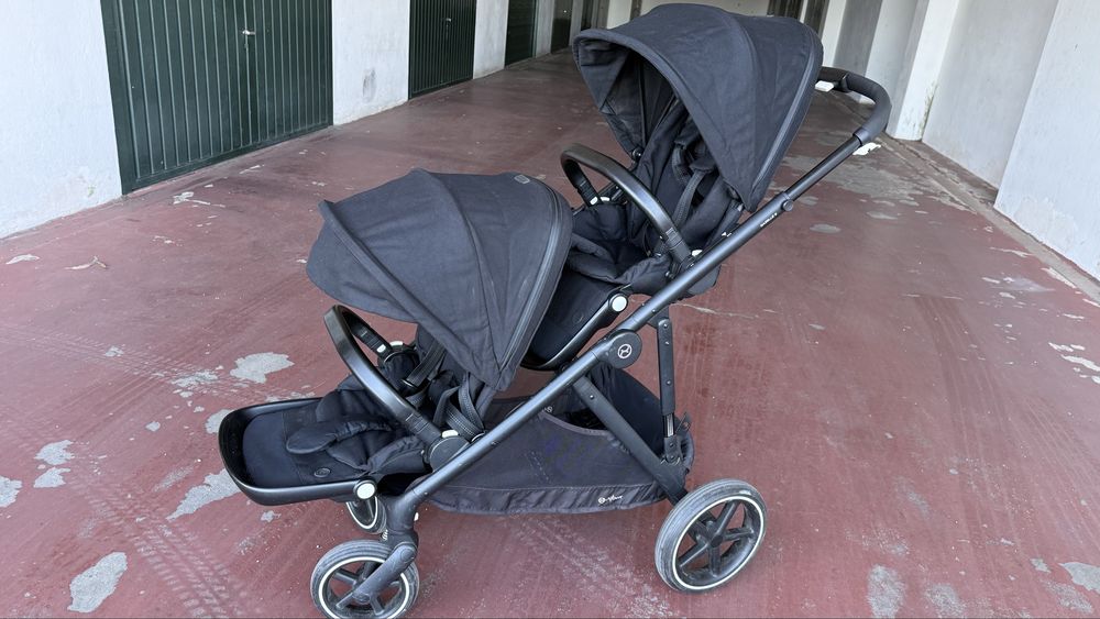 Cybex gazelle S com duas cadeiras passeio Cybex (gêmeos)