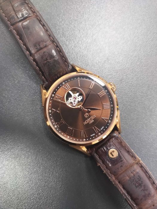 Часы швейцарские механические Roamer 550 661
