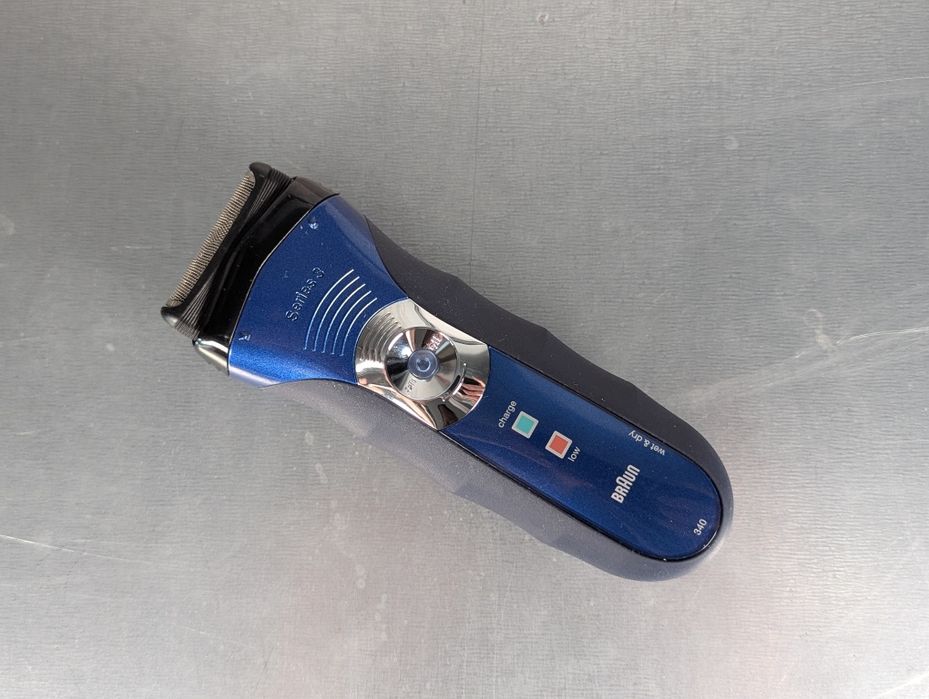 Golarka Braun Series 3 nowa 340 wet&dry z zasilaczem męska trymer foli