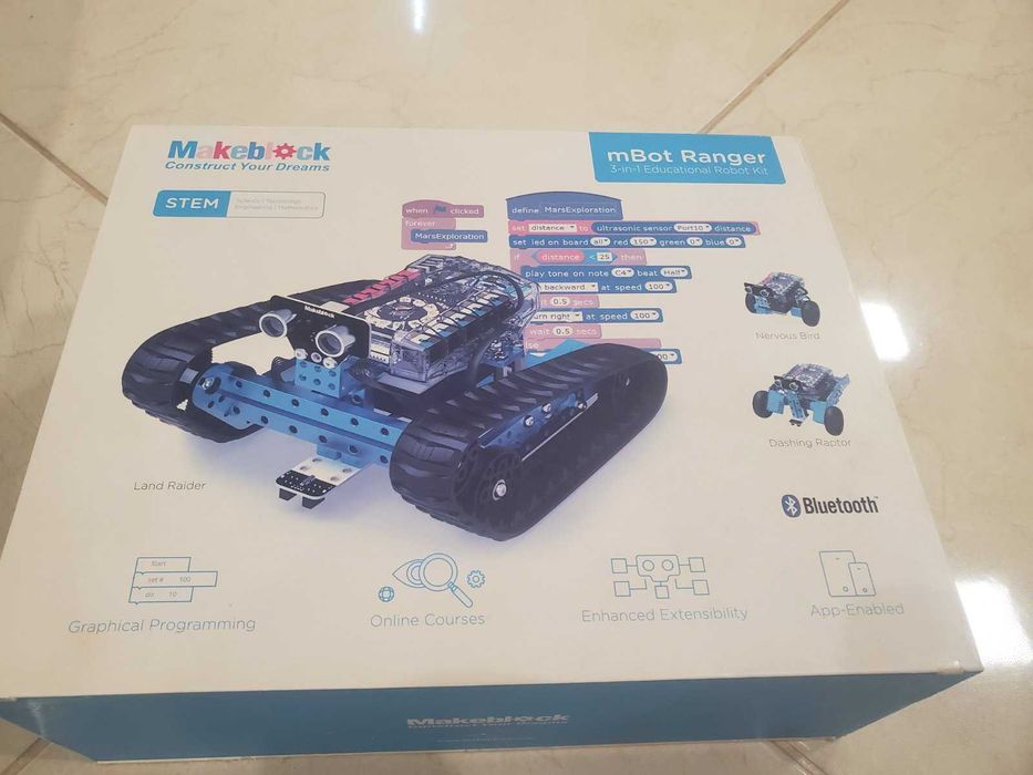 Навчальний робот-конструктор Makeblock mBot Ranger-Transformable STEM