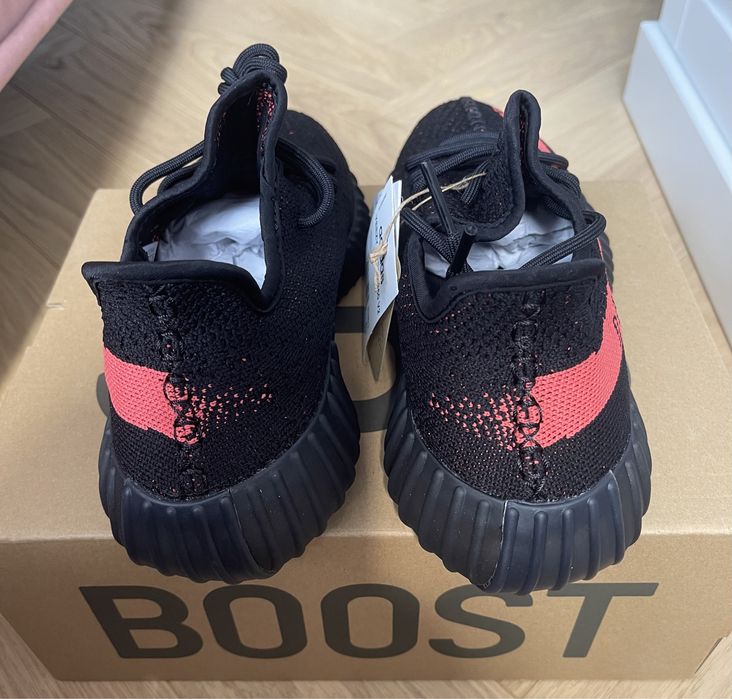 靴 adidas Yeezy Boost 350 V2 Core Black/Red Adidas Yeezy Boost 350 V2 Core Black Red « Oryginalne