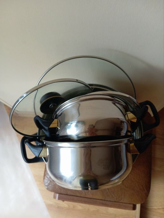 Набор кострюль из нержавейки