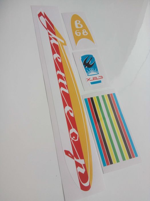 Наклейки ХВЗ Спорт Квант Спрінт Метеор  Рекорд ЦКТБ Тахіон