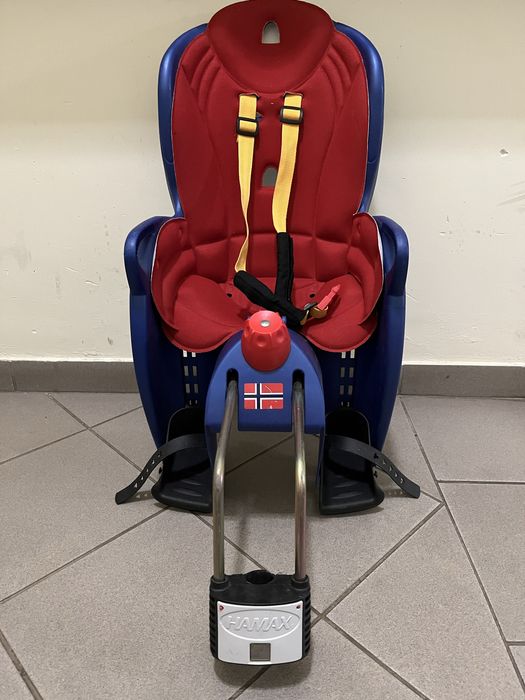 Dziecięcy fotelik rowerowy HAMAX Sleepy