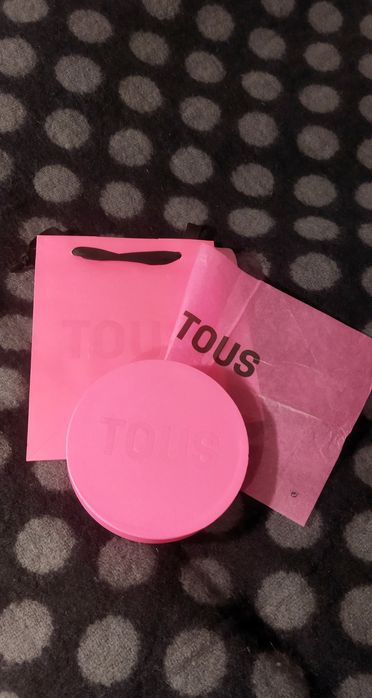 TOUS duże pudełko prezentowe na naszyjnik + torebka