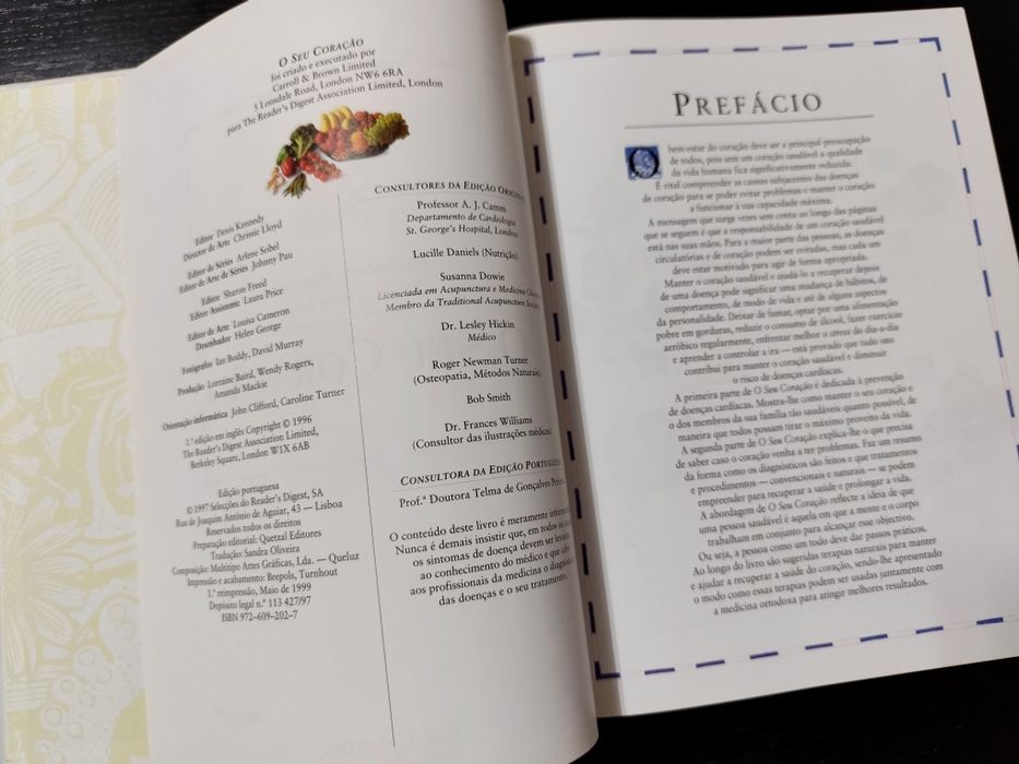 Livro: Saúde e Bem Estar - O Seu Coração