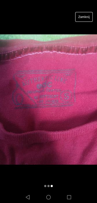 Bordowy sweter Esprit, R. S/36