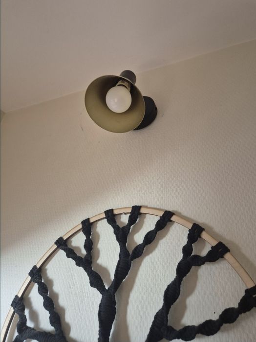 Kinkiety czarne/ loft