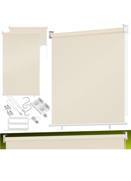 Markiza pionowa KESSER 140x240 cm – ochrona i prywatność na każdą pogo