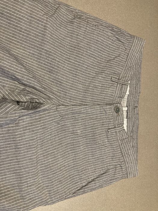 Massimo Dutti szare spodnie prążek, slim fit, r. 38