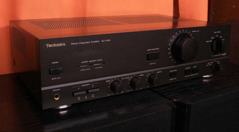 Technics SUV460 Elegancki potężny+wzmacniacz 100% sprawny 120W