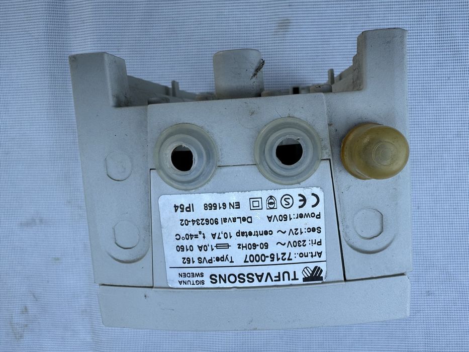 Transformator 12V hali udojowej delaval