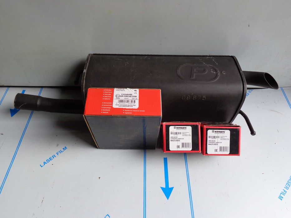 Резонатор(задня частина глушника) ФОРД ФІЄСТА МК6 2006